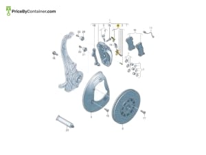 AUDI / VOLKSWAGEN 4H0615269E — AUDI / VOLKSWAGEN GENUINE SPRING 4H0615269E