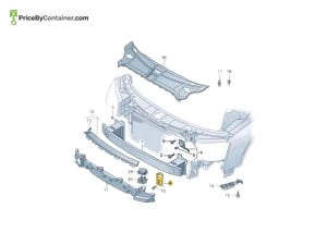 AUDI / VOLKSWAGEN 4H0807135E — AUDI / VOLKSWAGEN GENUINE BRACKET LH 4H0807135E