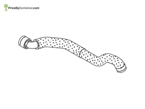 AUDI / VOLKSWAGEN 4H0819373J — AUDI / VOLKSWAGEN GENUINE PIPE 4H0819373J