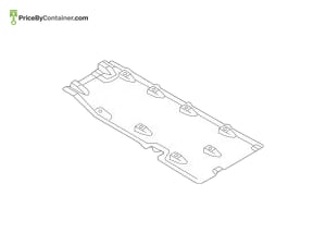 AUDI / VOLKSWAGEN 4H4825205 — AUDI / VOLKSWAGEN GENUINE COVER LINING 4H4825205