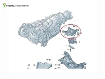 AUDI / VOLKSWAGEN 4K0399115B — AUDI / VOLKSWAGEN GENUINE BRACKET-GEAR MOUNT 4K0399115B