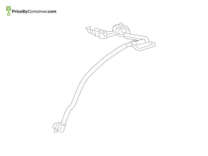 AUDI / VOLKSWAGEN 4K0816738T — AUDI / VOLKSWAGEN GENUINE PIPE 4K0816738T