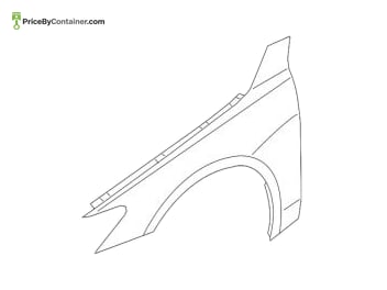 AUDI / VOLKSWAGEN 4K0821105A — AUDI / VOLKSWAGEN GENUINE FENDER 4K0821105A