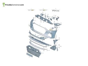 AUDI / VOLKSWAGEN 4K0955339 — AUDI / VOLKSWAGEN GENUINE CLIP 4K0955339