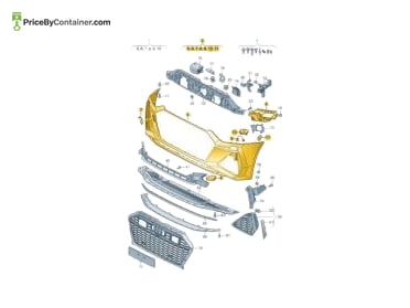 AUDI / VOLKSWAGEN 4K8807065KGRU — AUDI / VOLKSWAGEN GENUINE COVER 4K8807065KGRU