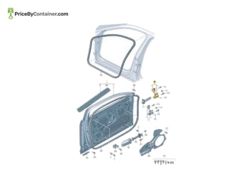 AUDI / VOLKSWAGEN 4K8831401A — AUDI / VOLKSWAGEN GENUINE HINGE 4K8831401A