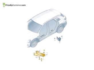 AUDI / VOLKSWAGEN 4KE853887B — AUDI / VOLKSWAGEN GENUINE SPOILER 4KE853887B