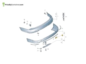 AUDI / VOLKSWAGEN 4L0807450EV7W — AUDI / VOLKSWAGEN GENUINE TOW CAP 4L0807450EV7W