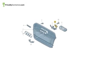 AUDI / VOLKSWAGEN 4L0853795 — AUDI / VOLKSWAGEN GENUINE SECURING PLT -CAM COVER 4L0853795