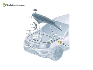 AUDI / VOLKSWAGEN 4L1823533A1CT — AUDI / VOLKSWAGEN GENUINE HANDLE 4L1823533A1CT