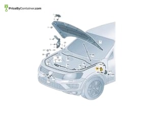 AUDI / VOLKSWAGEN 4L2823533A82V — AUDI / VOLKSWAGEN GENUINE HANDLE 4L2823533A82V
