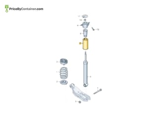 AUDI / VOLKSWAGEN 4M0512137C — AUDI / VOLKSWAGEN GENUINE BOOT 4M0512137C