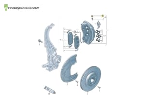 AUDI / VOLKSWAGEN 4M0611483 — AUDI / VOLKSWAGEN GENUINE CAP 4M0611483