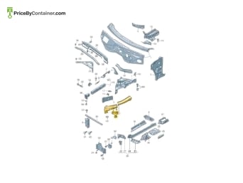 AUDI / VOLKSWAGEN 4M0805157J — AUDI / VOLKSWAGEN GENUINE PLATE 4M0805157J