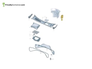 AUDI / VOLKSWAGEN 4M0819181B — AUDI / VOLKSWAGEN GENUINE GUIDE 4M0819181B