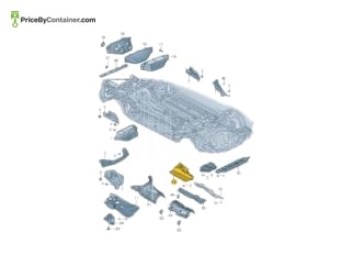 AUDI / VOLKSWAGEN 4M0825691H — AUDI / VOLKSWAGEN GENUINE SHEILD 4M0825691H