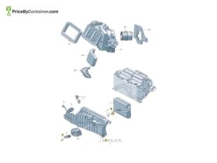 AUDI / VOLKSWAGEN 4M0898037A — AUDI / VOLKSWAGEN GENUINE PARTS KIT 4M0898037A