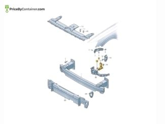 AUDI / VOLKSWAGEN 4M8807334B — AUDI / VOLKSWAGEN GENUINE RH SUPPORT 4M8807334B