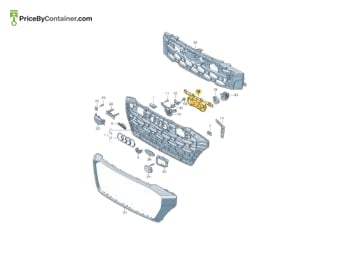 AUDI / VOLKSWAGEN 4M8853037H — AUDI / VOLKSWAGEN GENUINE COVER 4M8853037H