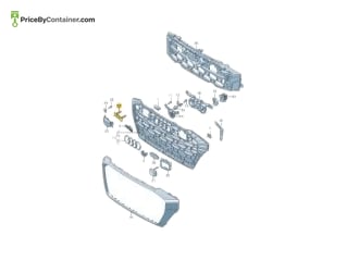 AUDI / VOLKSWAGEN 4M8853294DT94 — AUDI / VOLKSWAGEN GENUINE RH CRUISE COVER 4M8853294DT94