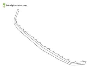 AUDI / VOLKSWAGEN 4M88537651RR — AUDI / VOLKSWAGEN GENUINE GRILL COVER 4M88537651RR