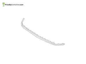 AUDI / VOLKSWAGEN 4M8853765Y9B — AUDI / VOLKSWAGEN GENUINE GRILL COVER 4M8853765Y9B