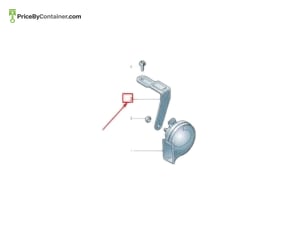 AUDI / VOLKSWAGEN 4M8951230B — AUDI / VOLKSWAGEN GENUINE HOLDER 4M8951230B