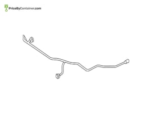 AUDI / VOLKSWAGEN 4N0121081AF — AUDI / VOLKSWAGEN GENUINE COOLANT HOSE 4N0121081AF