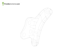 AUDI / VOLKSWAGEN 4N0121313A — AUDI / VOLKSWAGEN GENUINE BRACKET ADD PUMP 4N0121313A
