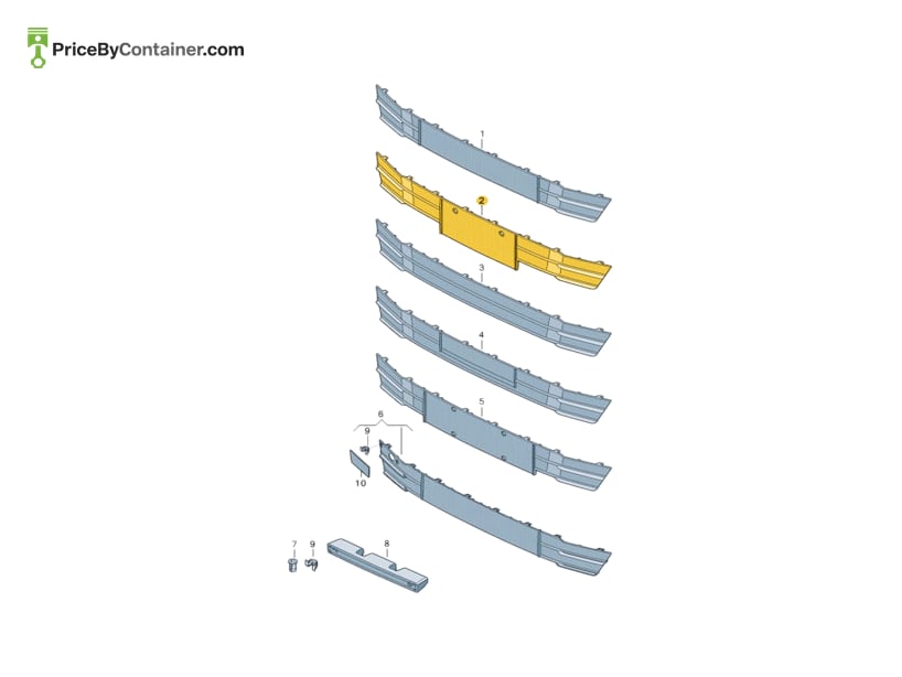 AUDI / VOLKSWAGEN 4N0807285ARN4 — AUDI / VOLKSWAGEN GENUINE BRACKET 4N0807285ARN4