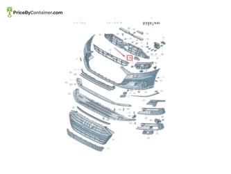 AUDI / VOLKSWAGEN 4N0807588 — AUDI / VOLKSWAGEN GENUINE COVER 4N0807588