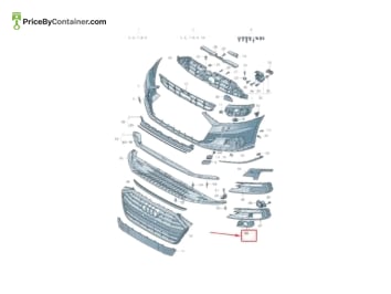 AUDI / VOLKSWAGEN 4N0807823 — AUDI / VOLKSWAGEN GENUINE TRIM 4N0807823