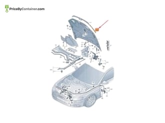 AUDI / VOLKSWAGEN 4N0823125A — AUDI / VOLKSWAGEN GENUINE PROTECTION 4N0823125A