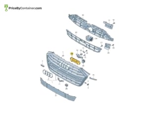 AUDI / VOLKSWAGEN 4N0853169 — AUDI / VOLKSWAGEN GENUINE COVER 4N0853169