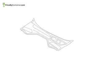 AUDI / VOLKSWAGEN 4N0853445 9B9 — AUDI / VOLKSWAGEN GENUINE COVER 4N0853445 9B9