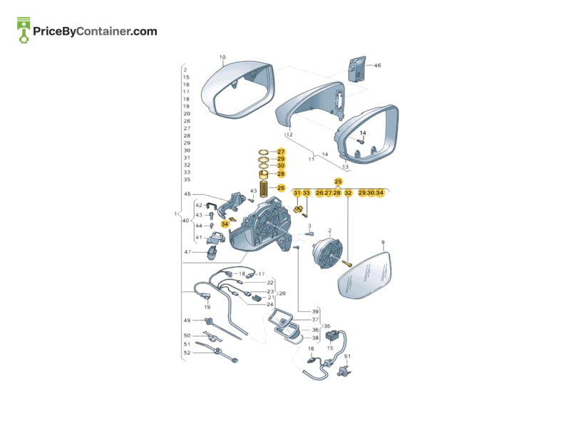 AUDI / VOLKSWAGEN 4N0898011A — AUDI / VOLKSWAGEN GENUINE PARTS KIT 4N0898011A