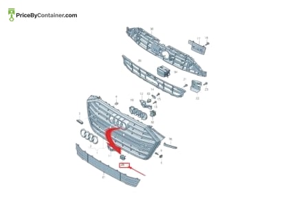 AUDI / VOLKSWAGEN 4N0919290T94 — AUDI / VOLKSWAGEN GENUINE BRACKET PARK SENSOR 4N0919290T94