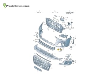 AUDI / VOLKSWAGEN 4N0955459A — AUDI / VOLKSWAGEN GENUINE BRACKET 4N0955459A