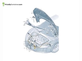 AUDI / VOLKSWAGEN 4S0823543A — AUDI / VOLKSWAGEN GENUINE CABLE 4S0823543A