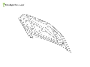 AUDI / VOLKSWAGEN 561823031G — AUDI / VOLKSWAGEN GENUINE BONNET 561823031G