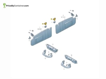 AUDI / VOLKSWAGEN 56185756195T — AUDI / VOLKSWAGEN GENUINE BRACKET 56185756195T