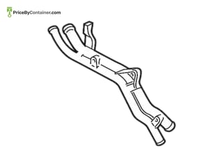 AUDI / VOLKSWAGEN 5C0121070J — AUDI / VOLKSWAGEN GENUINE PIPE 5C0121070J