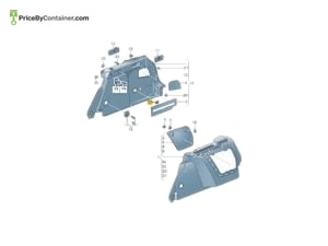 AUDI / VOLKSWAGEN 5G9867864A9B9 — AUDI / VOLKSWAGEN GENUINE BEZEL 5G9867864A9B9