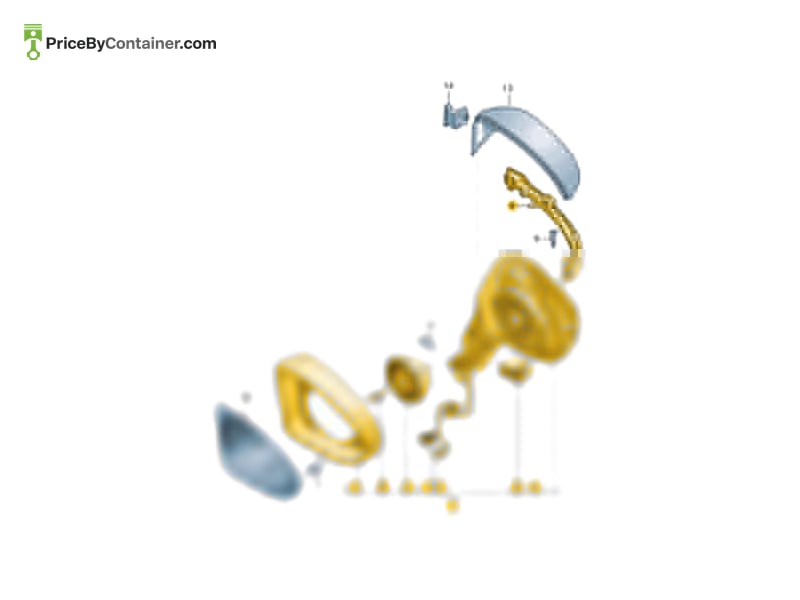 AUDI / VOLKSWAGEN 5H1857508AG9B9 — AUDI / VOLKSWAGEN GENUINE HOUSING 5H1857508AG9B9
