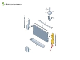 AUDI / VOLKSWAGEN 5NA121283AS — AUDI / VOLKSWAGEN GENUINE AIR DUCT 5NA121283AS