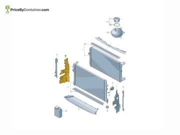 AUDI / VOLKSWAGEN 5NA121284AN — AUDI / VOLKSWAGEN GENUINE AIR DUCT 5NA121284AN