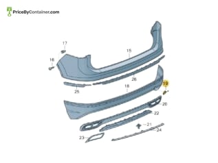 AUDI / VOLKSWAGEN 5NA807499041 — AUDI / VOLKSWAGEN GENUINE COVER 5NA807499041