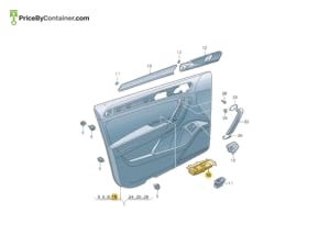 AUDI / VOLKSWAGEN 5NB867255A82V — AUDI / VOLKSWAGEN GENUINE TRIM 5NB867255A82V