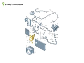 AUDI / VOLKSWAGEN 5Q0121093FA — AUDI / VOLKSWAGEN GENUINE BRACKET AUDI 5Q0121093FA