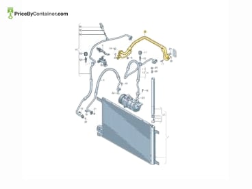 AUDI / VOLKSWAGEN 5Q1816738C — AUDI / VOLKSWAGEN GENUINE Line 5Q1816738C